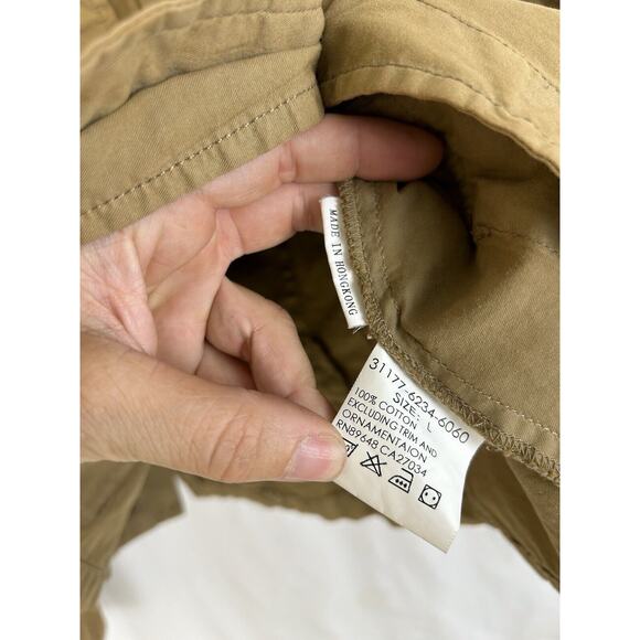 BLUE WILLI'S Natural Garments made In Denmark Quality Field Jacket Military Lg - Picture 3 of 7